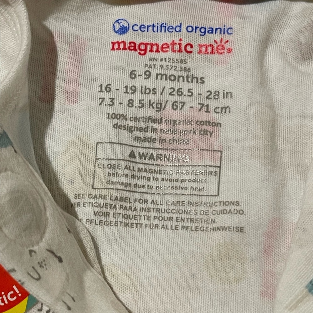 Magnetic Me Adorable Breakfast 🤗 Onesie Footies - Picture 4 of 4